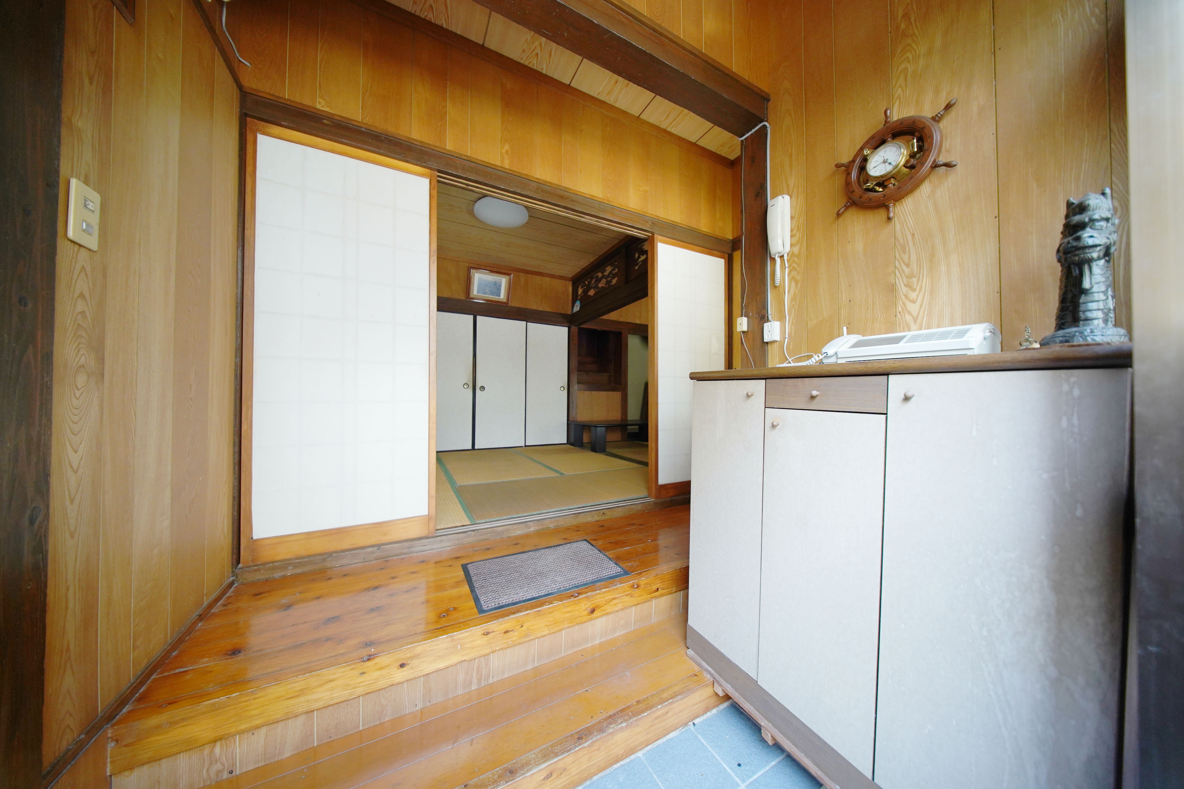 木造古民家玄関