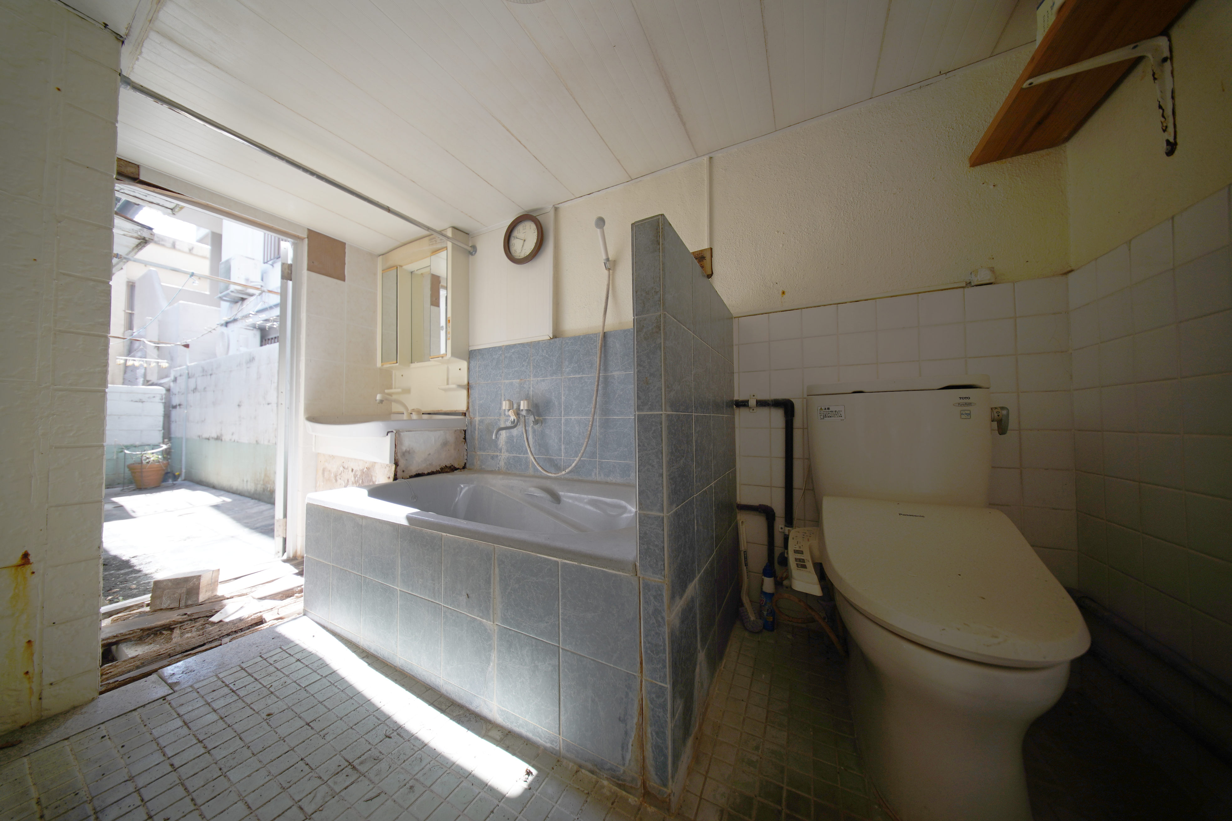 木造古民家浴室