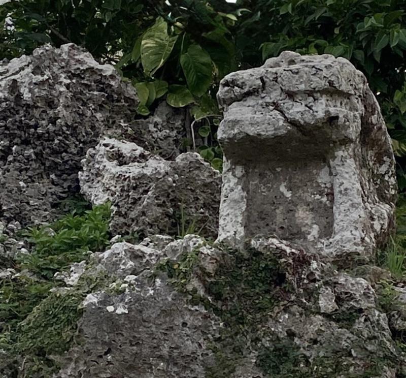 山里のシーサー